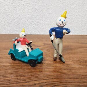 Action Figure - Jack in the Box in Golf Cart and Bendable Figure with Golf Club